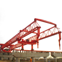Highway and railyway bridge beam launcher crane